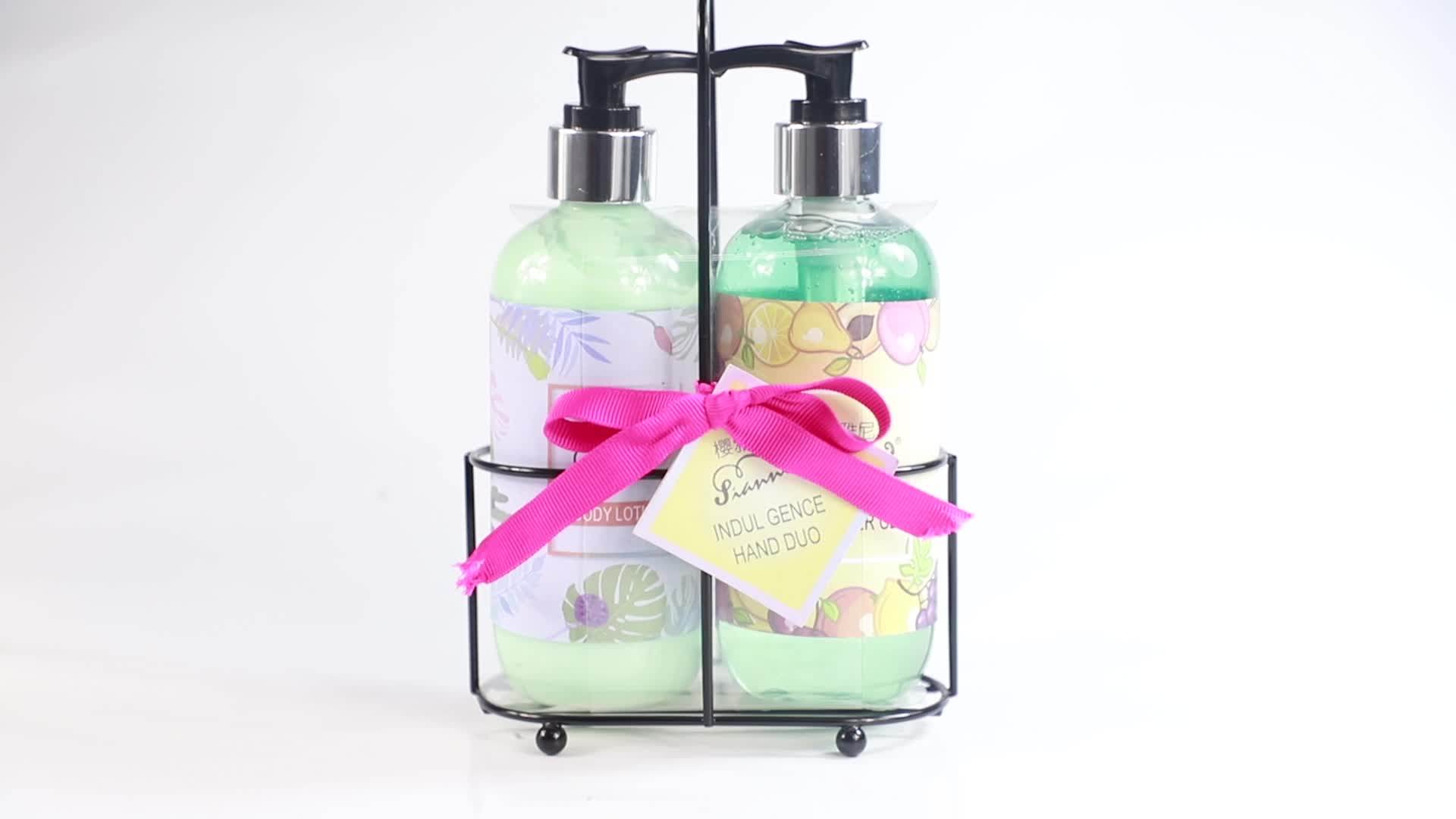 Gift Bath & Shower Spa Gift Set Enchanted Orchid Scent With Shower Gel