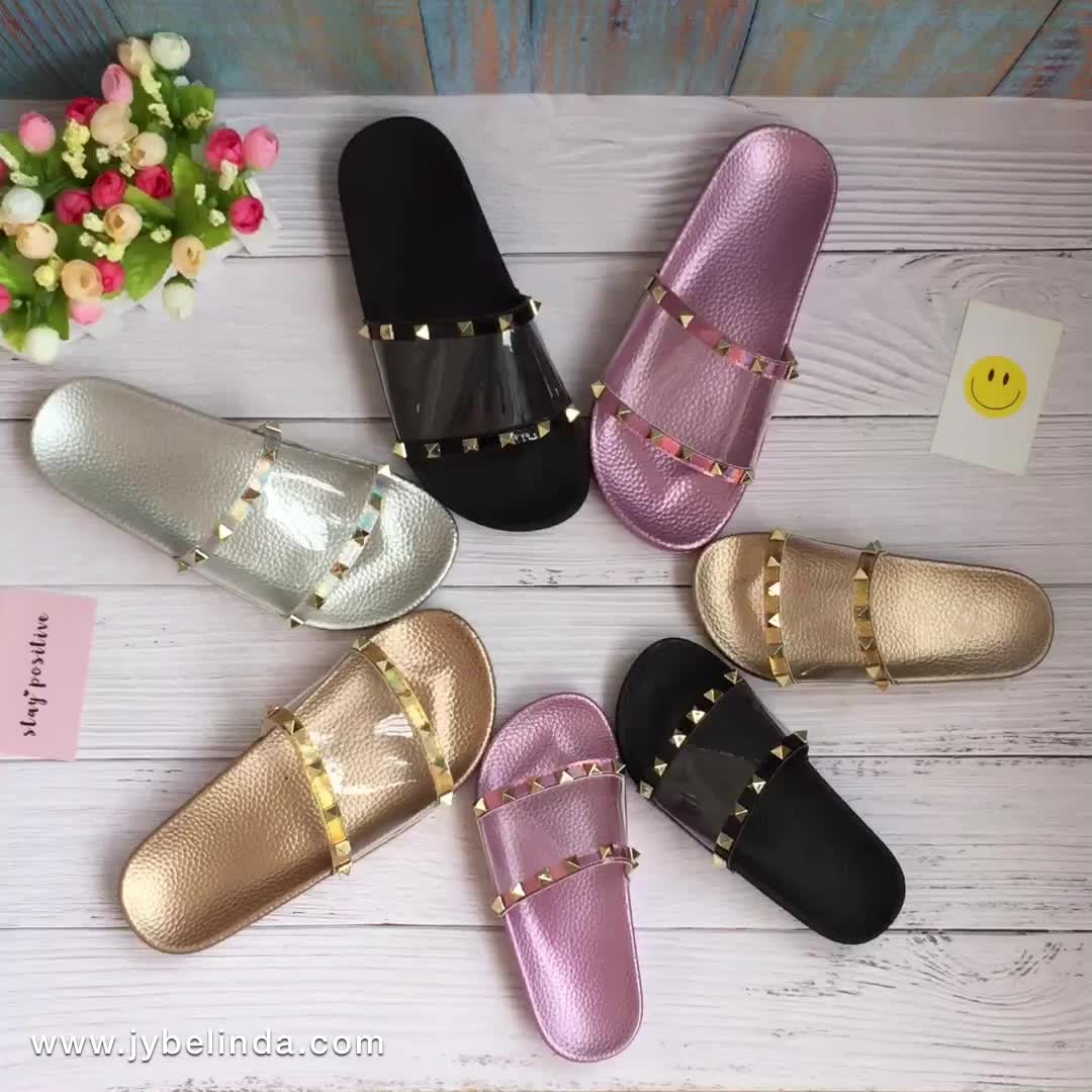 New Design Slides Footwear For Girl Soft Plastic Slippers Shoes Kids