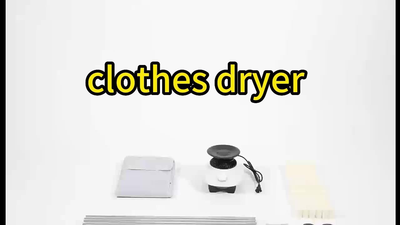 Clothes Dryer Suitcase Home Travel Foldable Heater Iron Steam Portable