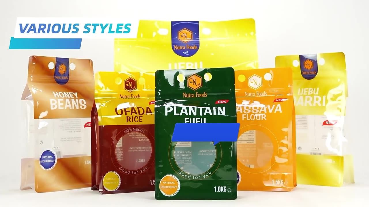 Moisture Proof Aluminium Foil Packets Pouch Agricultural Fruit