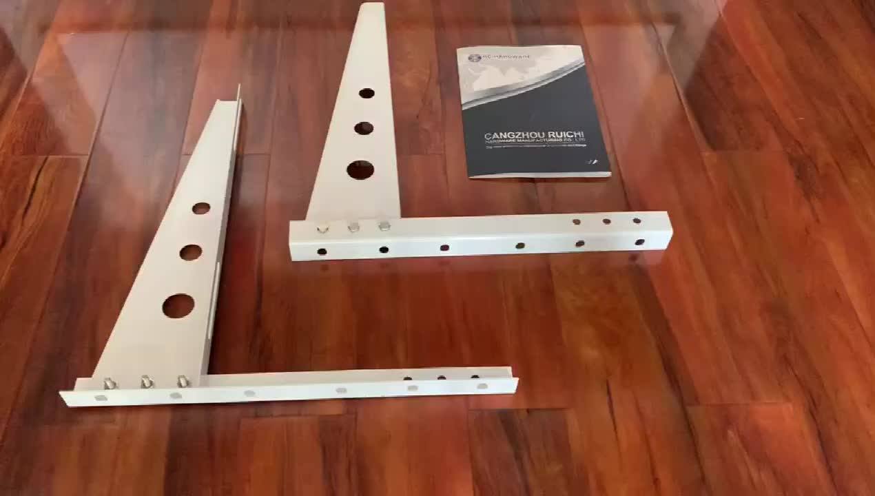White Powder Coated Heavy Duty Air Conditioner Wall Mounting Bracket/ac