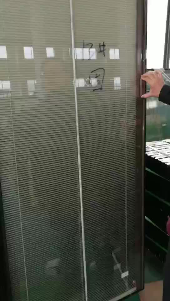 High Quality Tempered Low-e Double Glazed Glass With Louvers ...