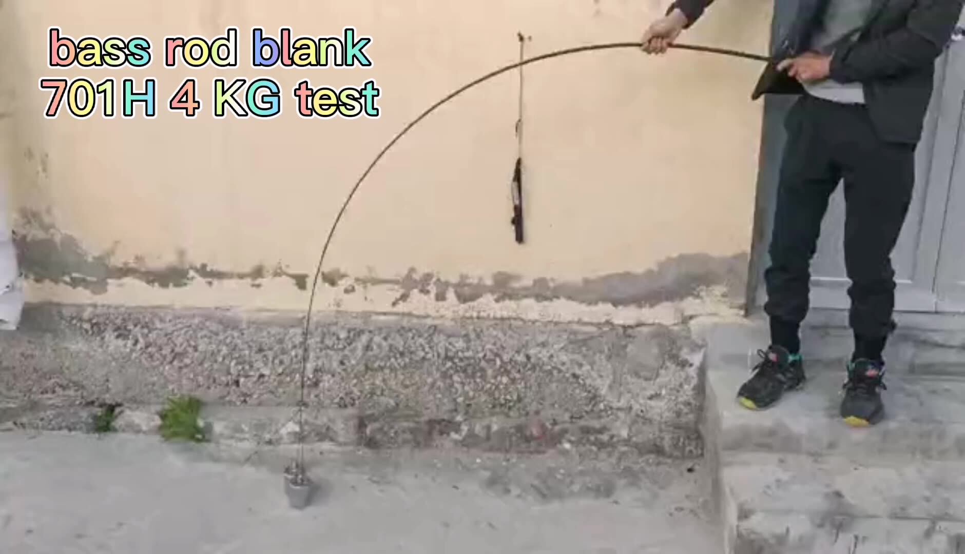 Fishing Rod Blank Manufacturer Wholesale 1 Section 7'0" 2 Xloop Carbon