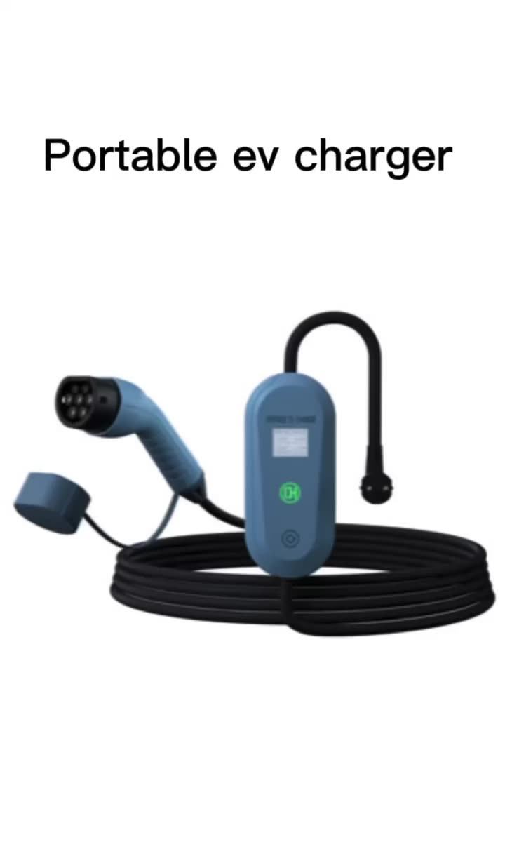 High Compatibility Ev 16a Type 2 New Energy Car Portable Electric