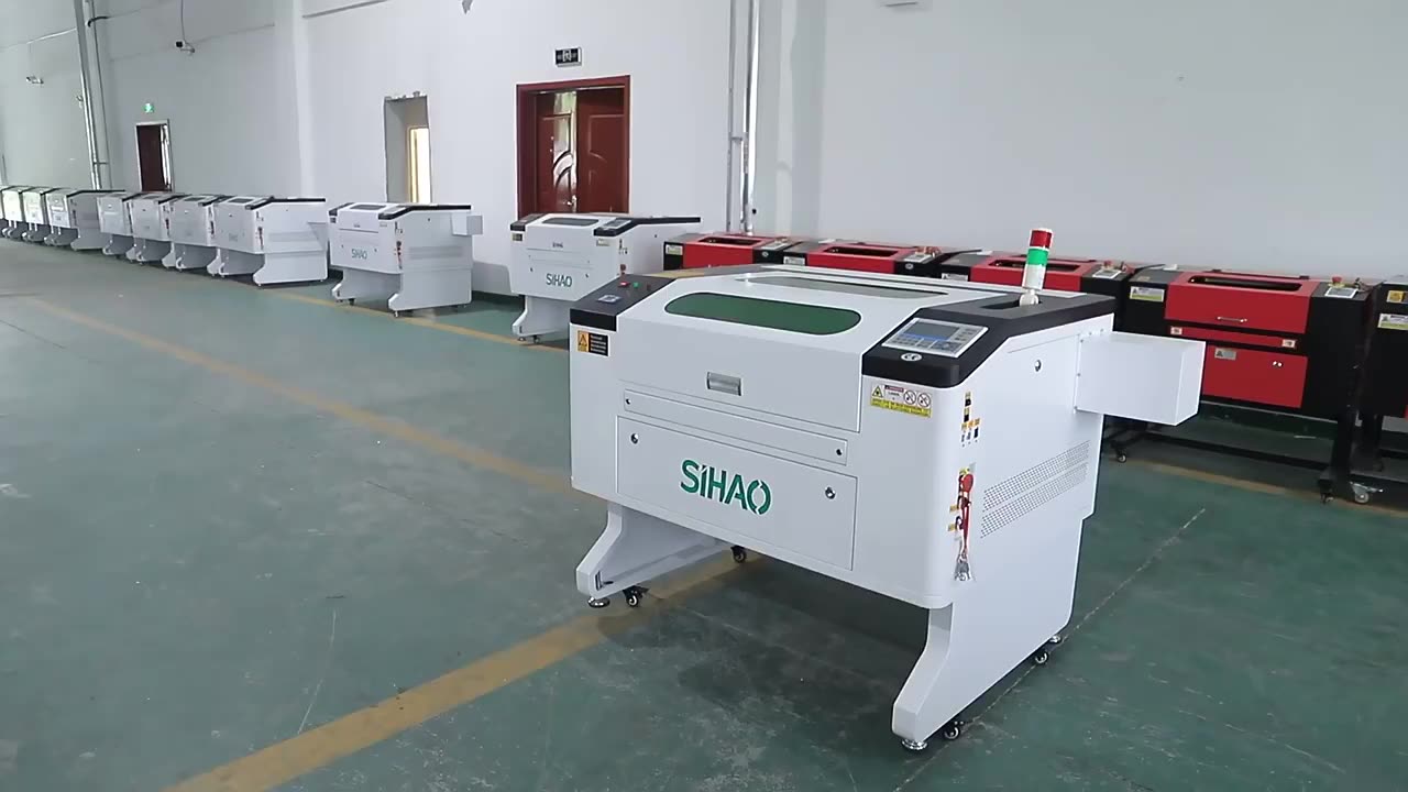 SIHAO KH7050 Red light assist positioning builtin cnc engraving