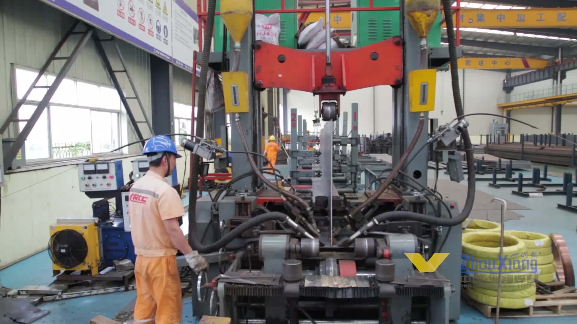 Steel Structure H Beam Production Line Buy H Beam Production Line