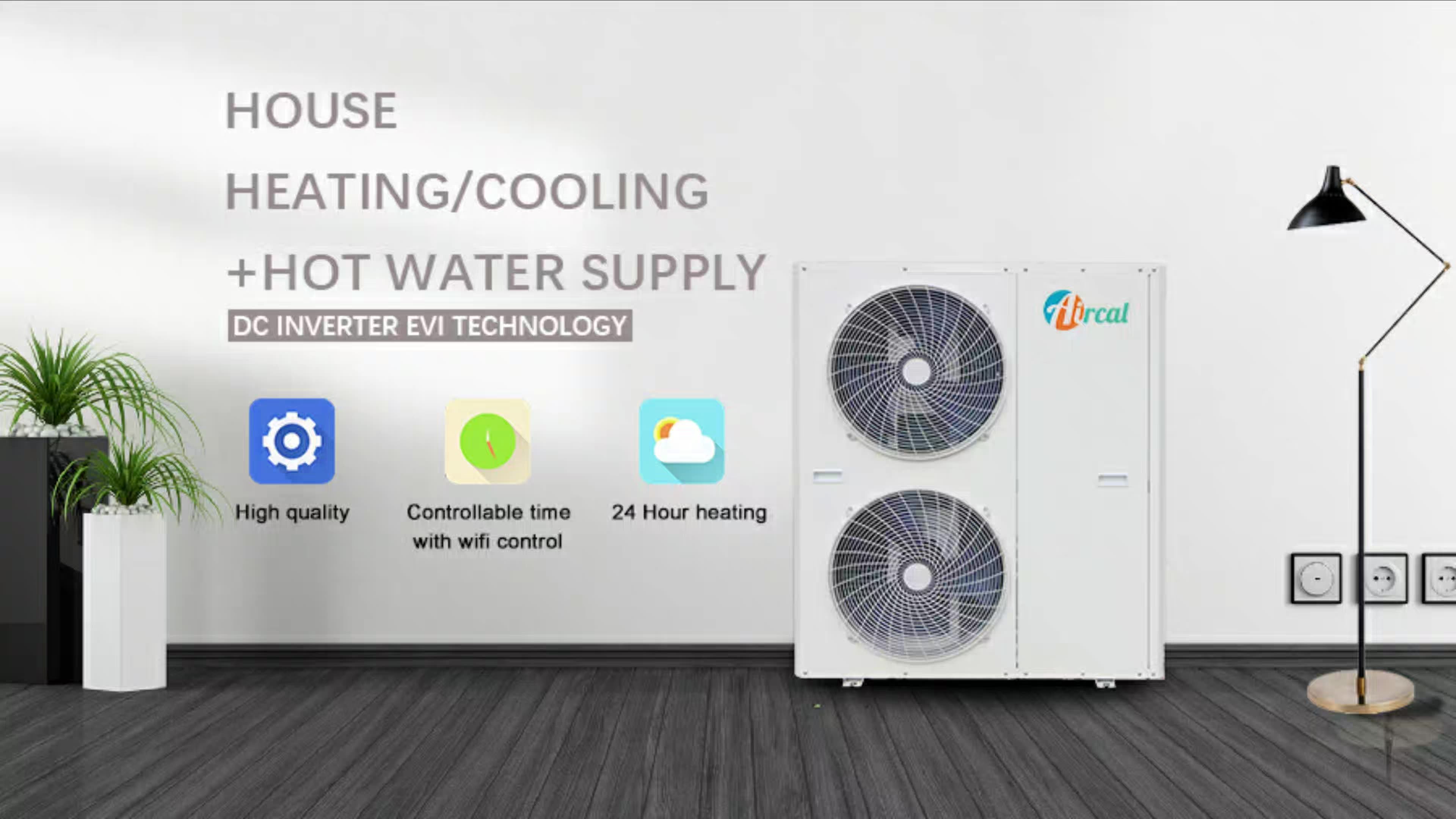 Air To Water R290 Pump Thermostat Heat Pump Pompa Ciepla Inverter Buy