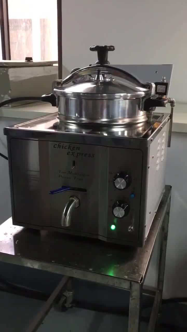 Commercial Counter Top Electric Chicken Wing Pressure Fryer For Home