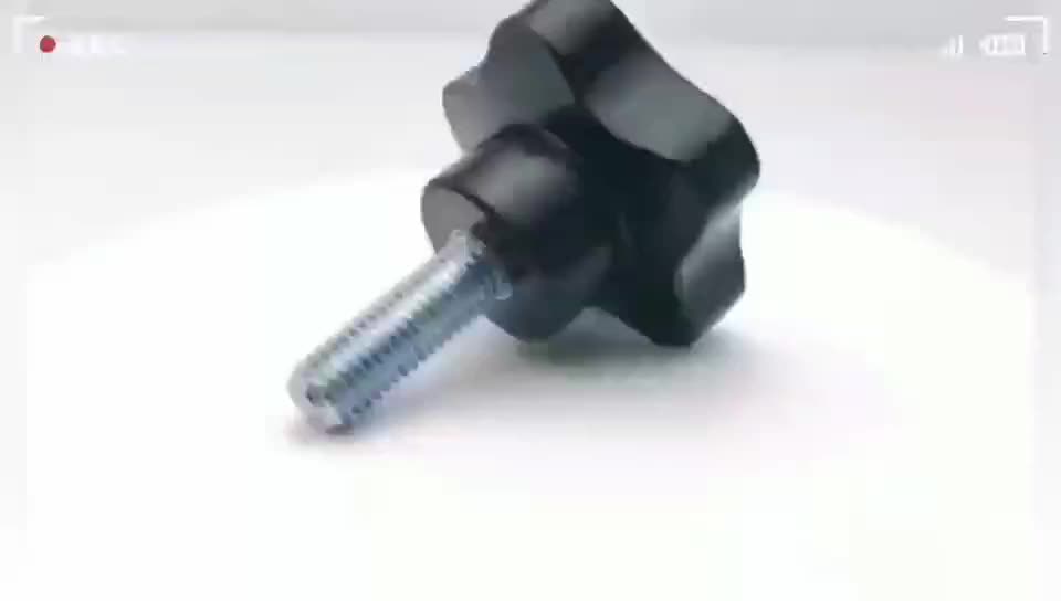 Hl.100207 1/4"20 5 Lobe Plastic Lawn Mower Wing Nut Knob Buy Wing