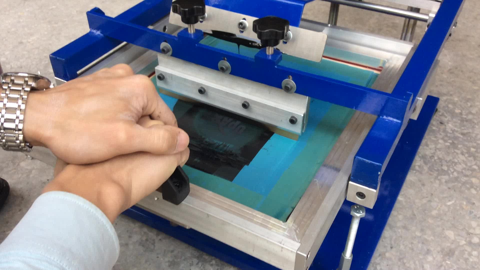 Cylinder Screen Printing Machine Ns202 Desktop Manual Bottles Cups