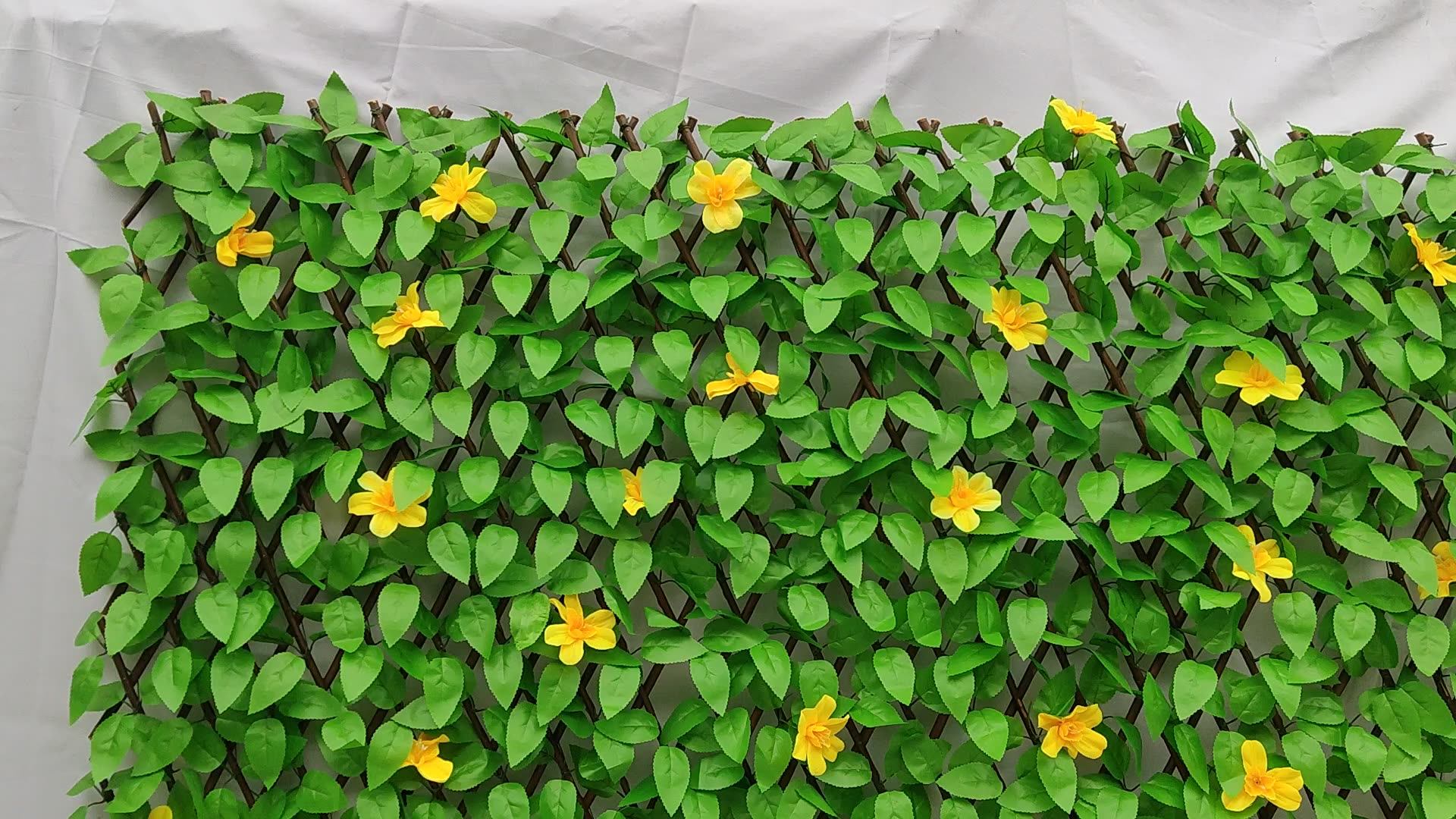 Artificial Hedge Laurel Leaf Garden Fence Wall Balcony Privacy Screening Willow Trellis Buy