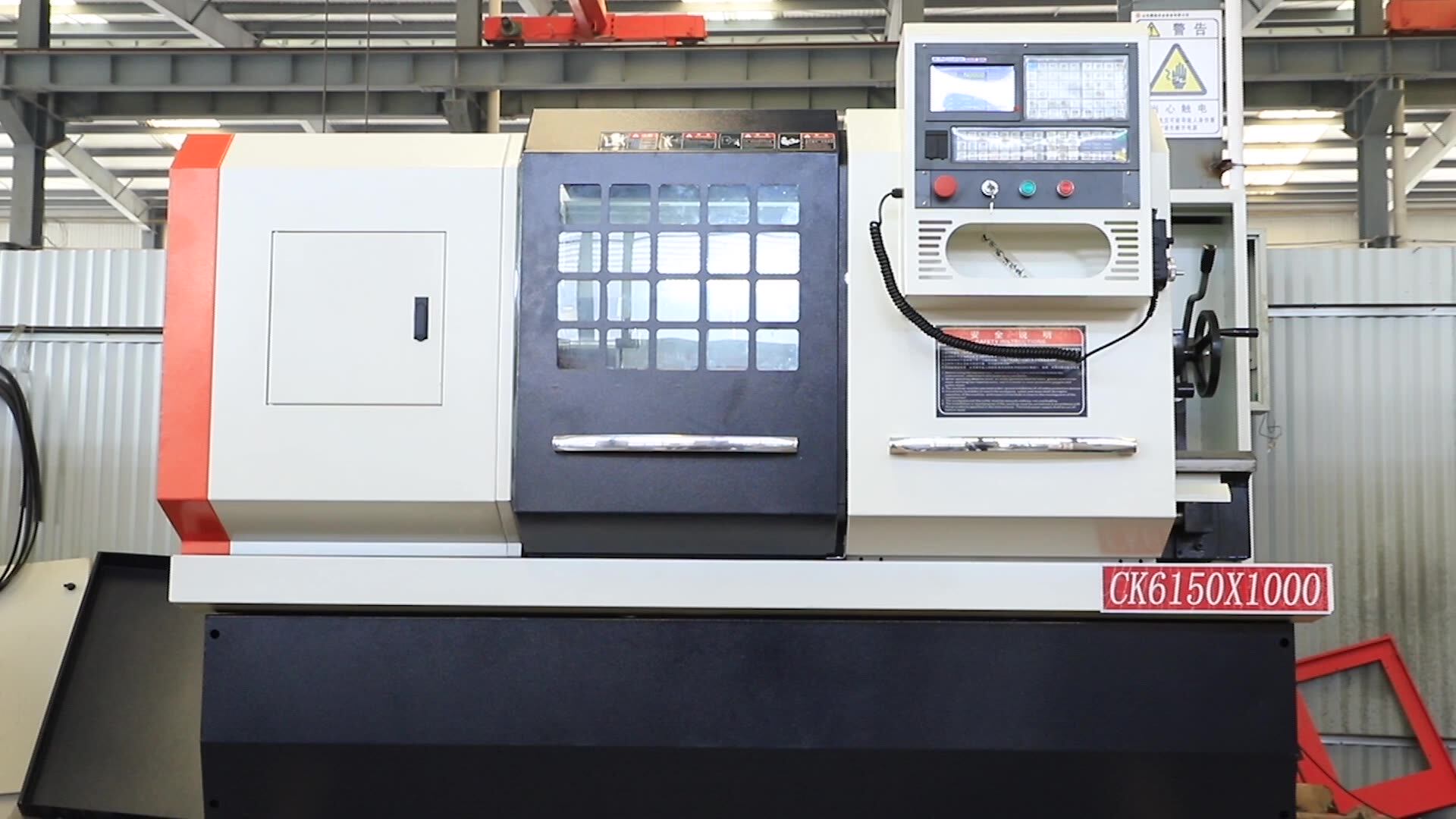 High Quality Turret Type Slant Bed Cnc Lathe Machine Tck550 Cnc Turning