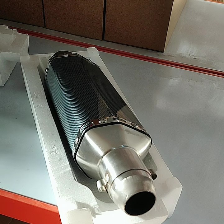 Universal High Quality Aluminium Alloy Custom Watermark Muffler
