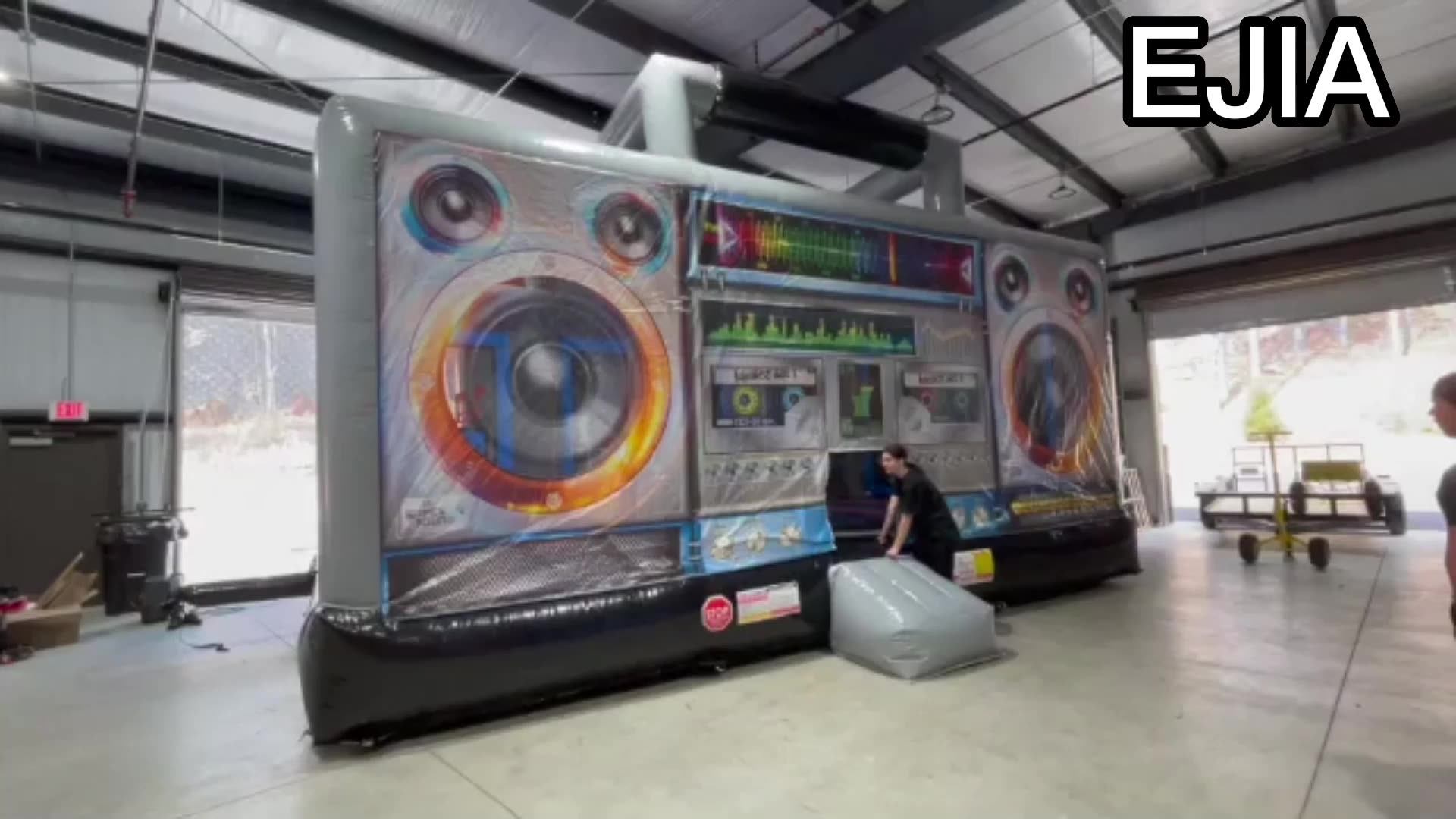 80's Boom Box Bounce House Boombox Bounce House Boombox Bouncer Party