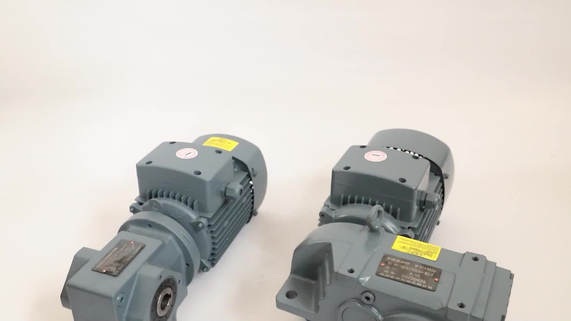 Buy Electric Motors Gearbox Helical Gearmotor R47 Reduction Gearbox 7