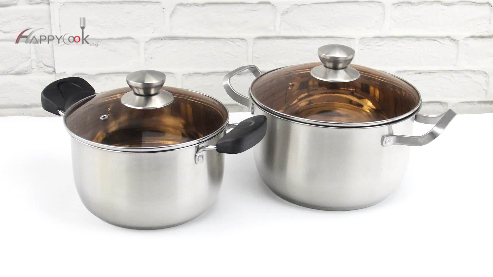 Chinese Manufacturer Stainless Steel Cheap Soup Pot Kitchen Pots