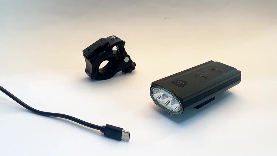 Quanxin Cycle Accessories Power Display Front Light 6 Modes Mountain