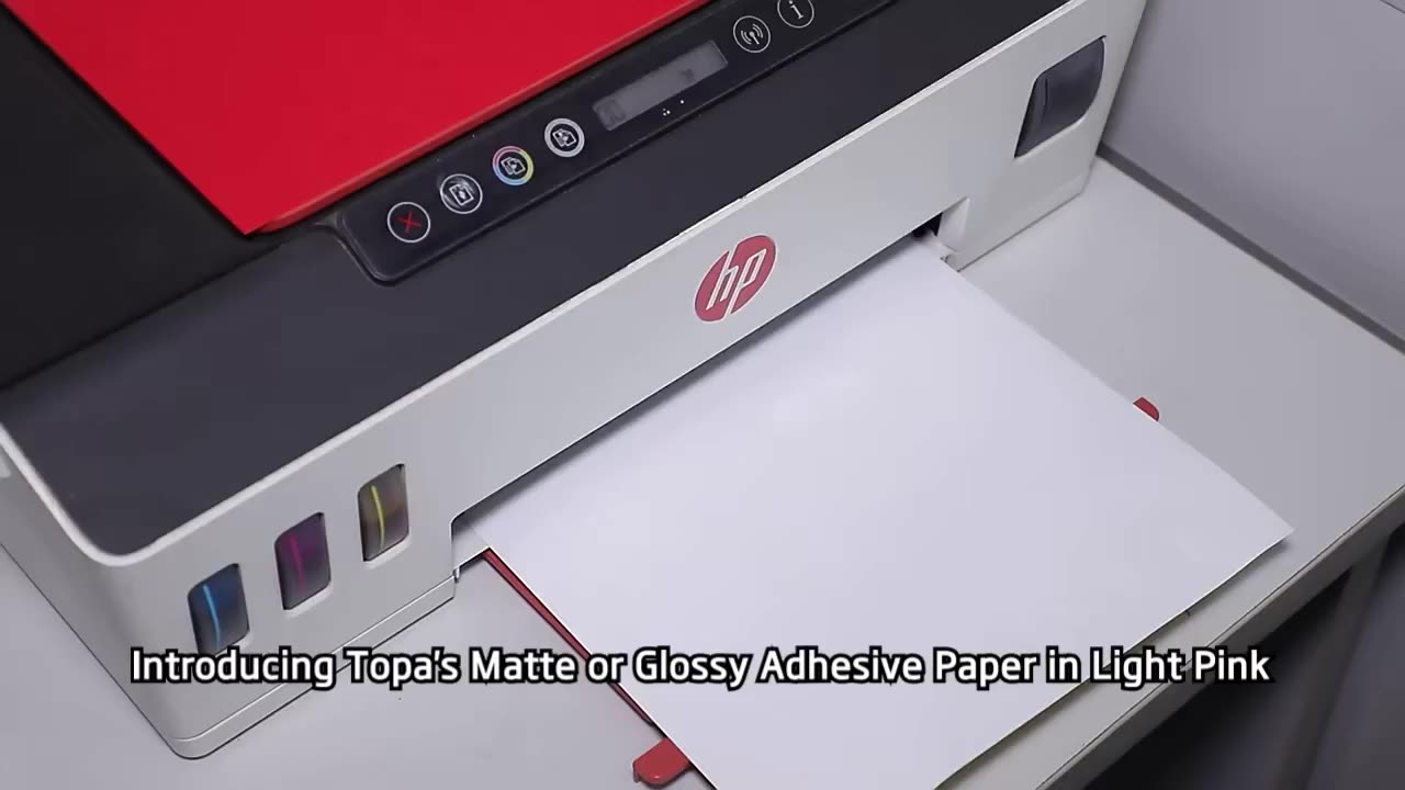 A4 Matte Color Label Sticker 50 Sheets Mixed Color Shipping Stickers