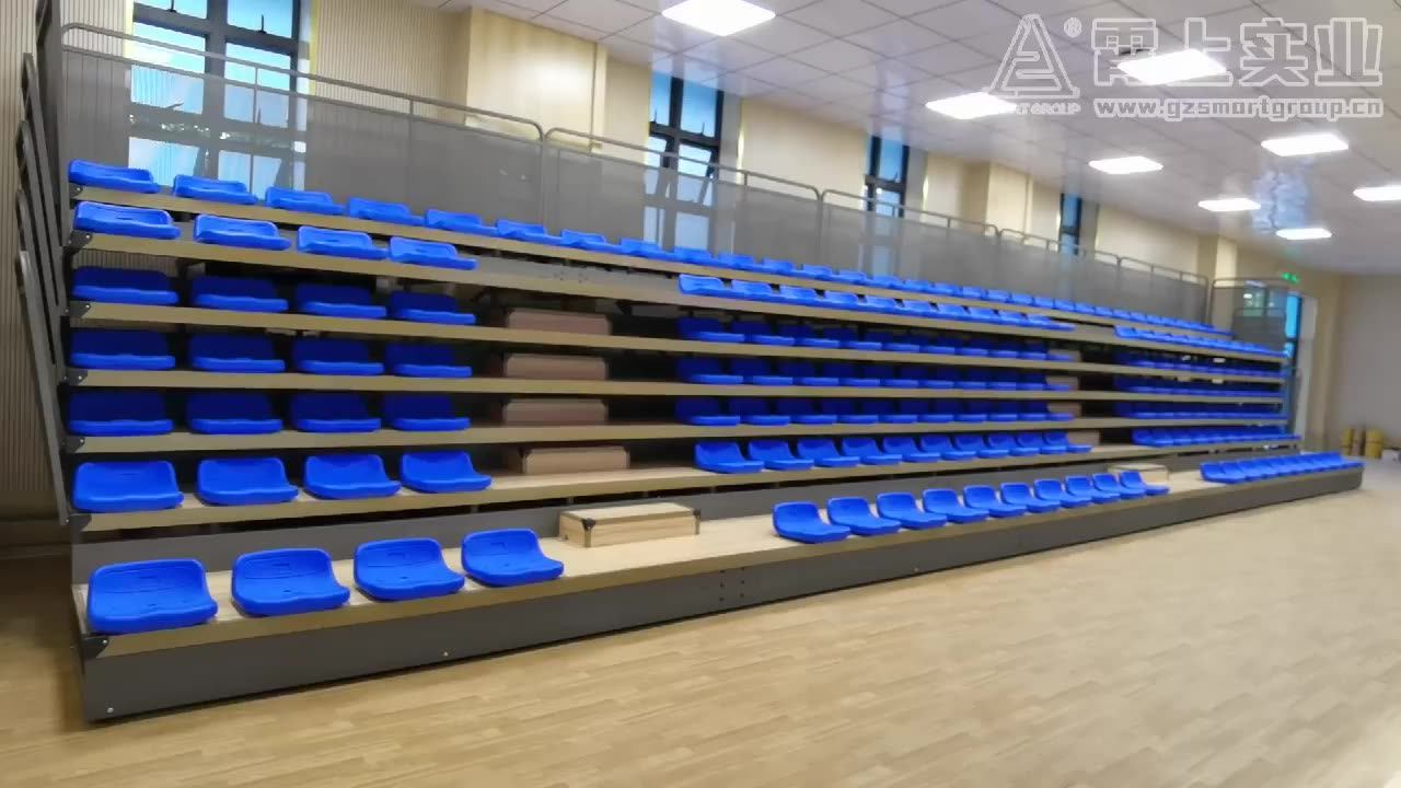 Factory Wholesale Retractable Bleacher Used Gym Bleachers For Sale