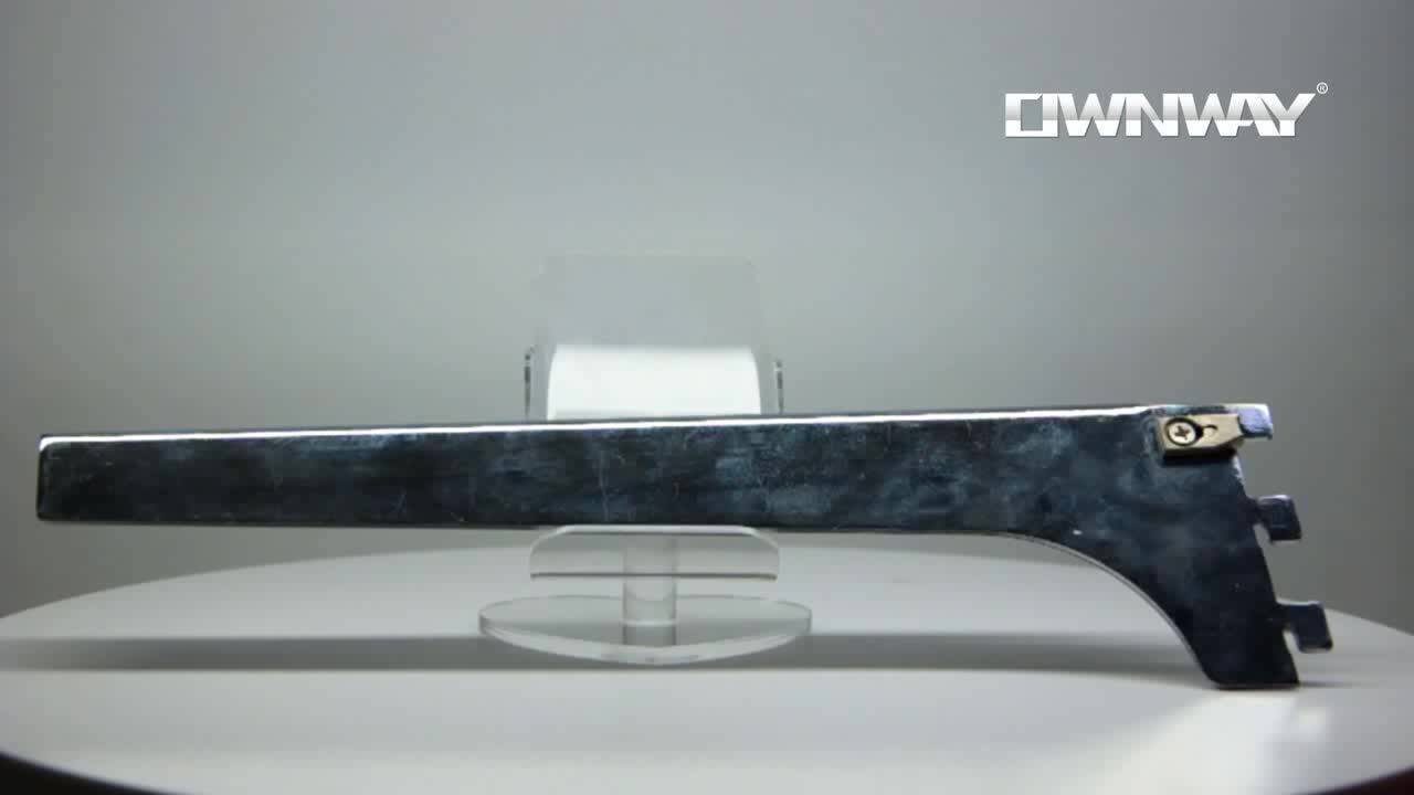 Slotted Channel Metal Bracket For Glass Shelves Buy Metal Shelf