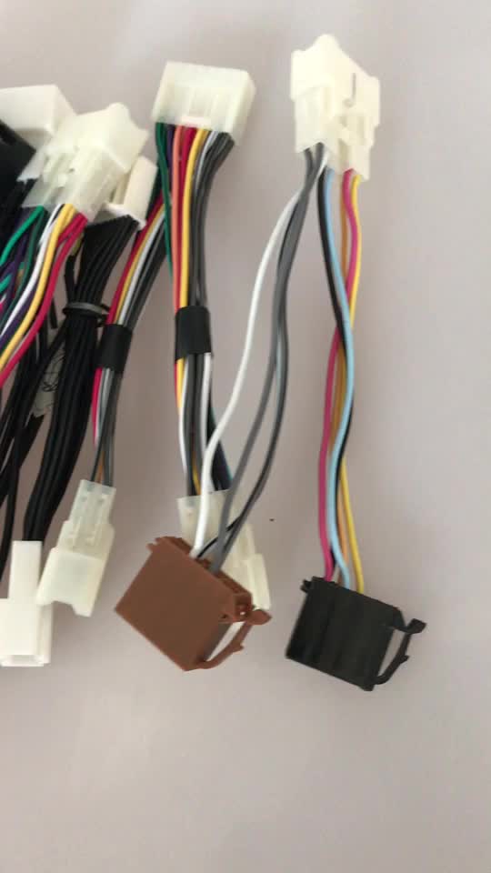 Car Radio Video Stereo Iso Wiring Harness Auto 6 8 10 12 14 26 28 32 40