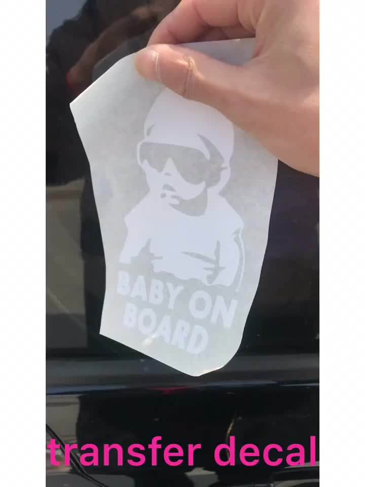 Hot Sale Custom Color Removable Transfer Car Sticker Decal (ss670