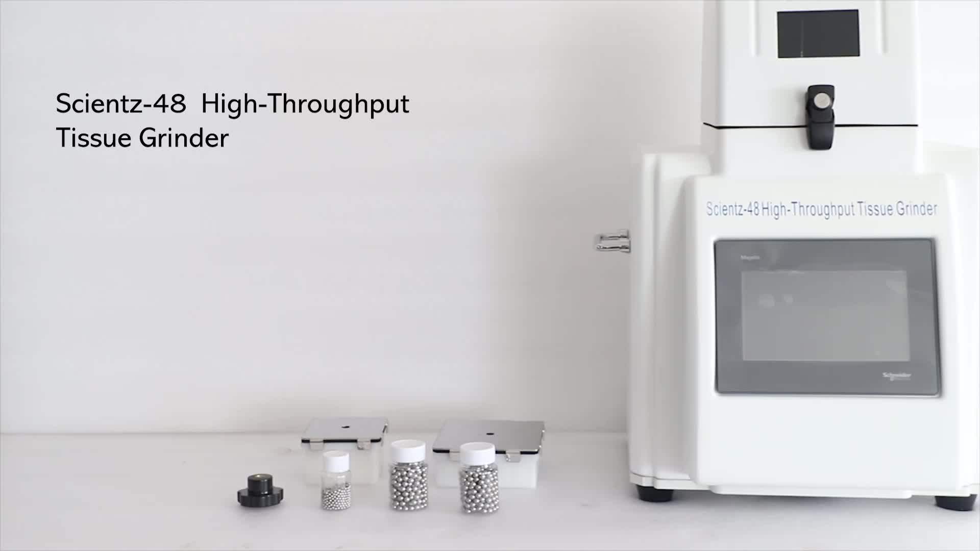 High throughput tissue grinder Tissuelyser SCIENTZ48, View tissue