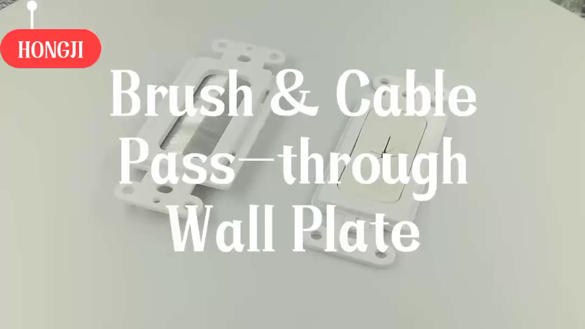 In Wall Brush Wall Plate Cable Access Wallplate Cable Management Pass