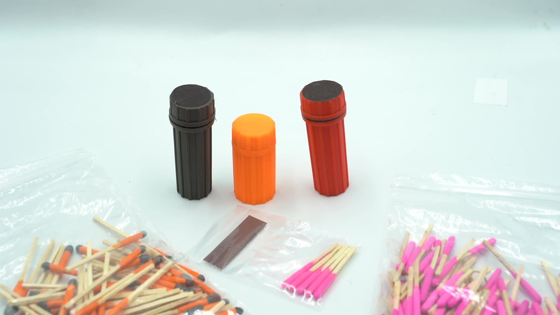 Survival Gear Camping Fire Starter Matches With Waterproof Case Buy