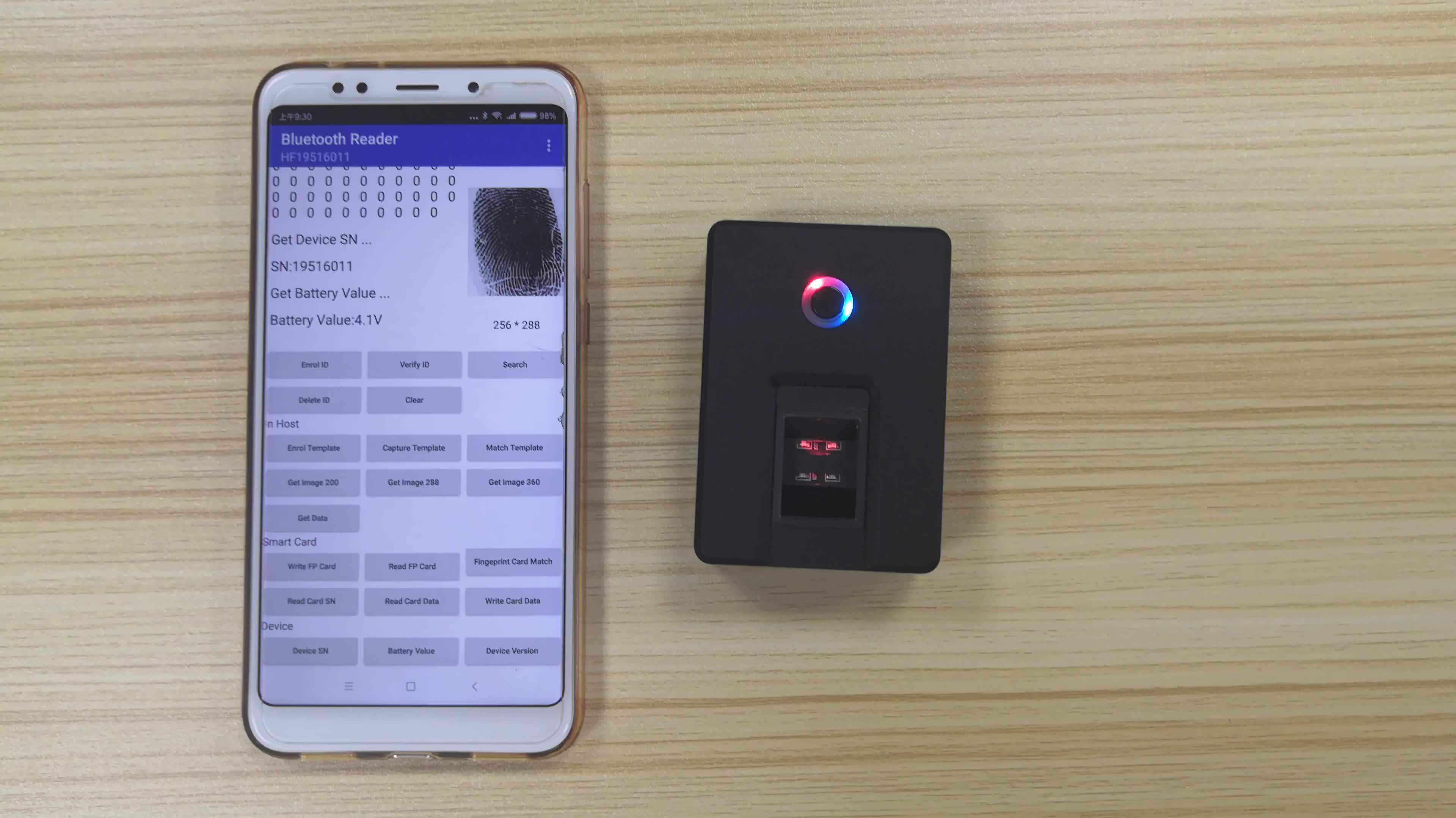 Best Value Economic Wireless Fingerprint Scanner Module Hf4000plus
