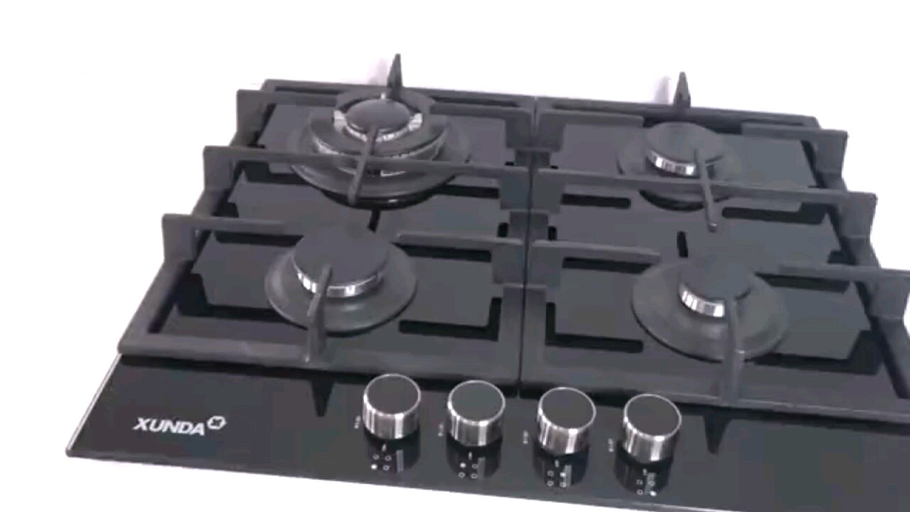 Xunda Domino Glass Top Built In Gas Hob 2 Burner Gas Cooker Stove Buy