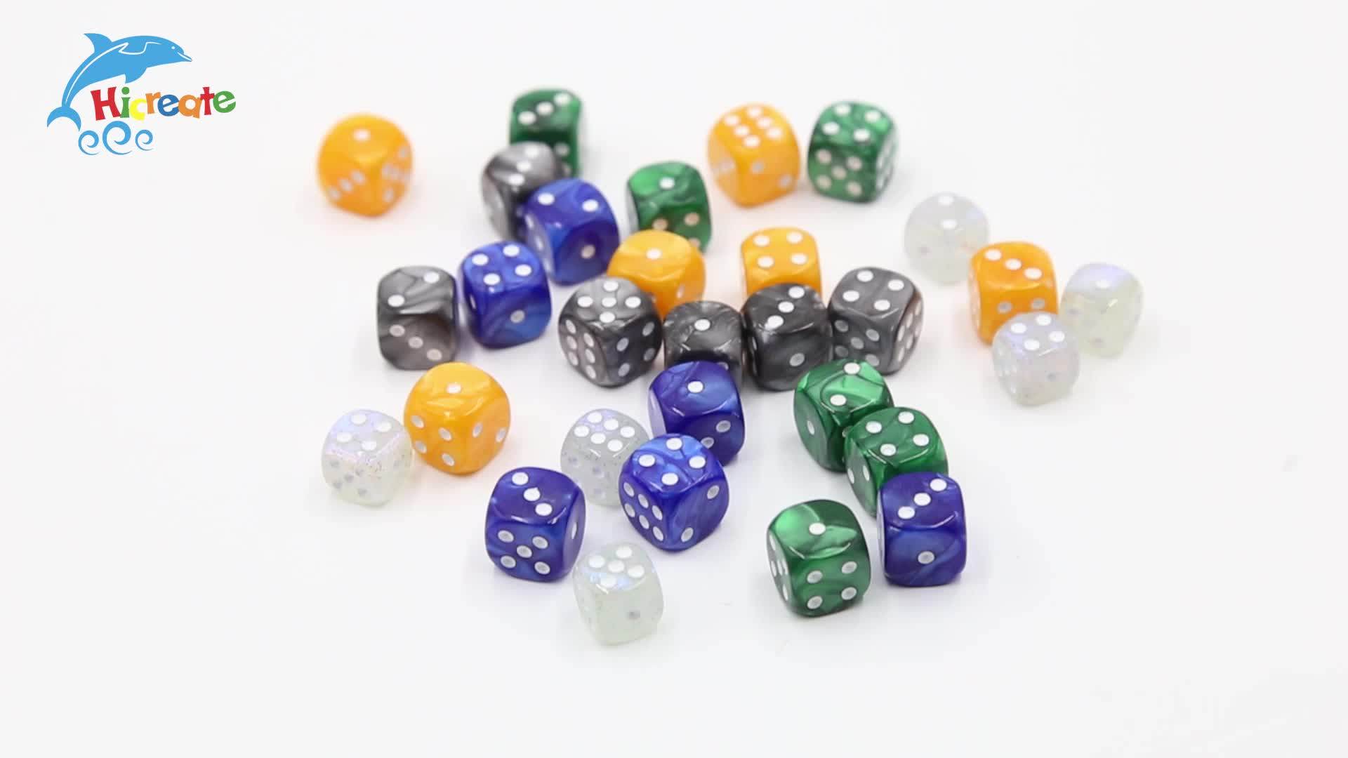 Custom Made 16mm D6 1 Side Printed Acrylic Dice Buy Dice 16mm,Printed