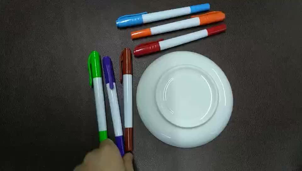 Medium Tip Ceramic Baking Marker Pens Set Porcelain Marker Pen Oven