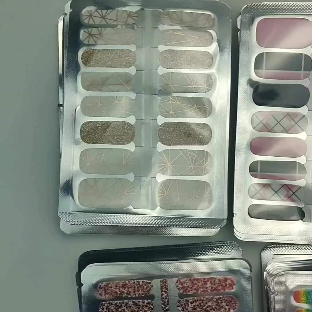 Nontoxic Popular Special Pattern Nail Stickers,Wholesale Nail Polish