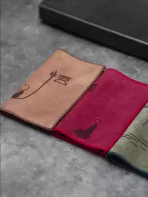 Tea towel cloth absorbent high-grade Chinese thick tea pad tea table rag kung fu tea set special towel