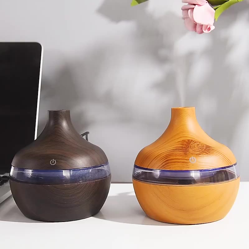 Aromatherapy Diffuser With Colorful Night Lights Air Conditioner