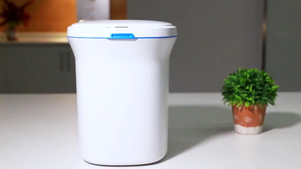 Boomjoy Fashion Auto Smart Automatic Sensor Dustbin Vacuum Trash Can