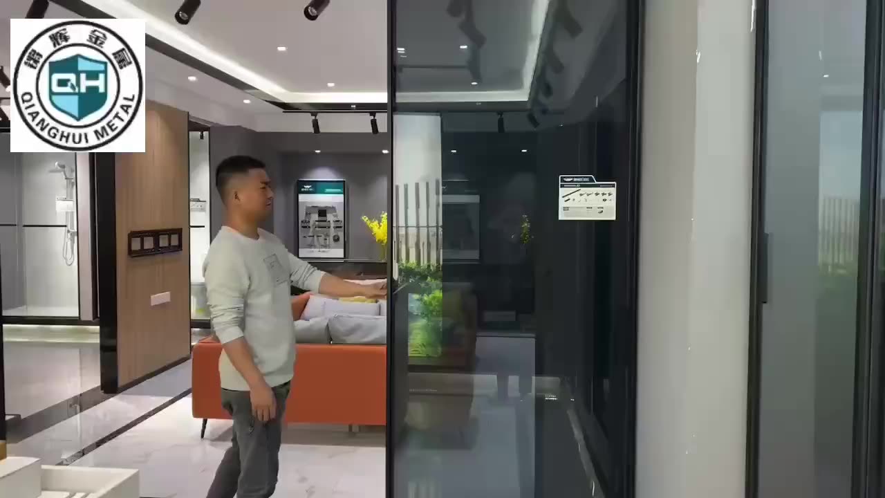 Synchronized Flush Interpush Synchronized 3 Sliding Door System Soft