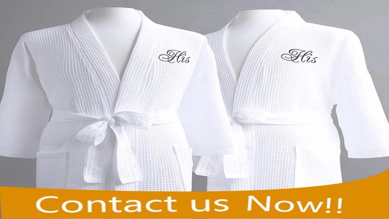 Luxury 5 Star Waffle Hotel Sublimated Towels Sleeping Robe Towelling