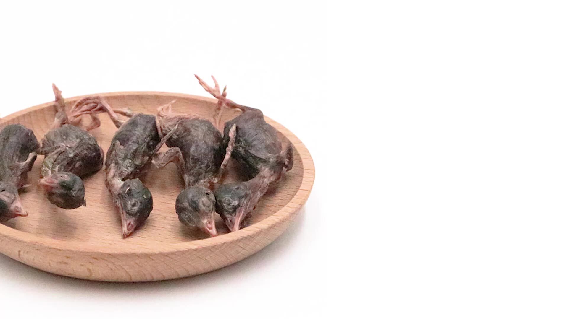 Natural High Protein Snacks Freeze Dried Quail For Cat Dogs Toy Chews