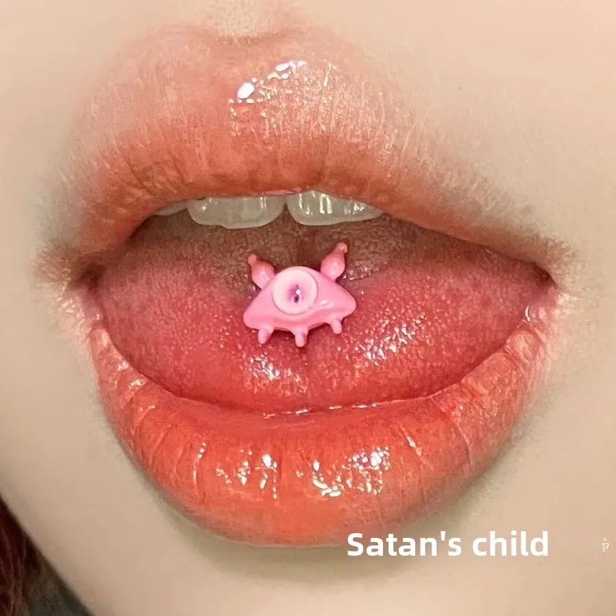 Tongue piercing stainless steel