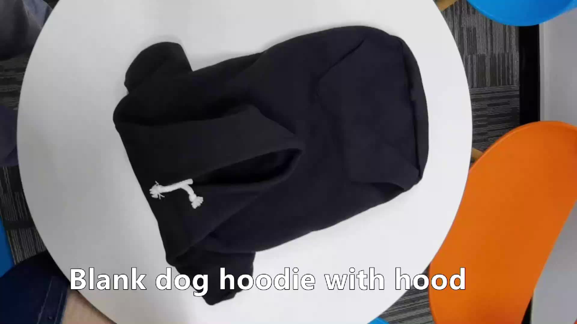 Wholesale Blank Dog Sweater Bulk Puppy Fleece Plain Pet Hoodies Large