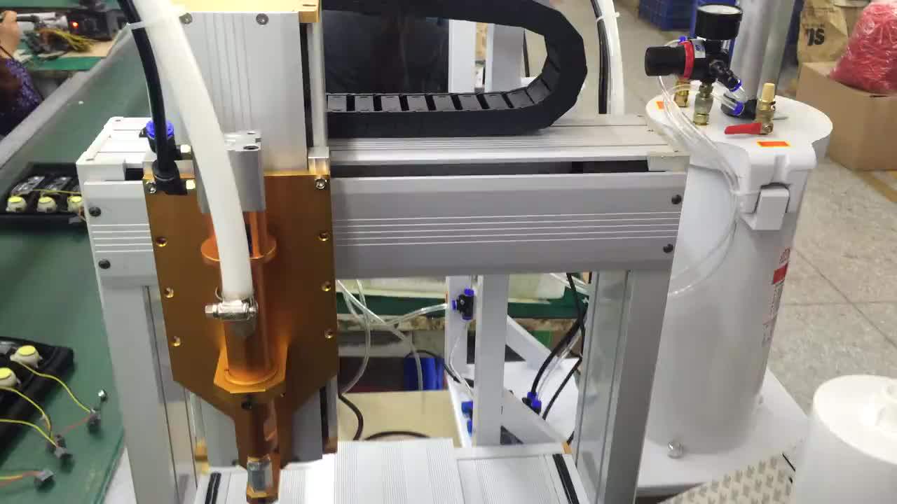 Manual Glue Dispenser Semiautomatic Glue Dispensing Equipment 2600ml