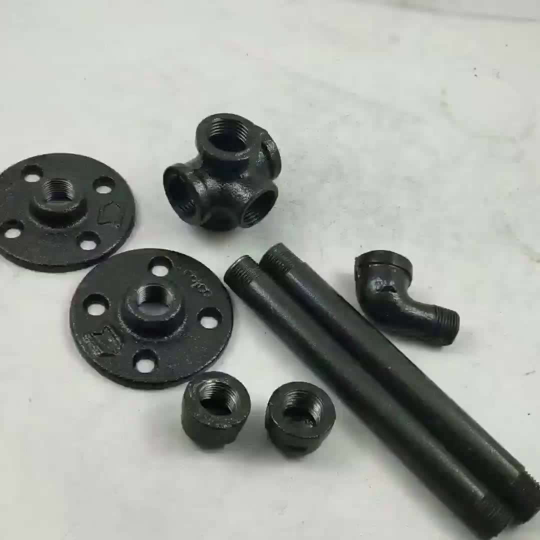 Industrial Pipe Flange Fittings 3/4" Inch Black Iron Flanges 3/4 Iron