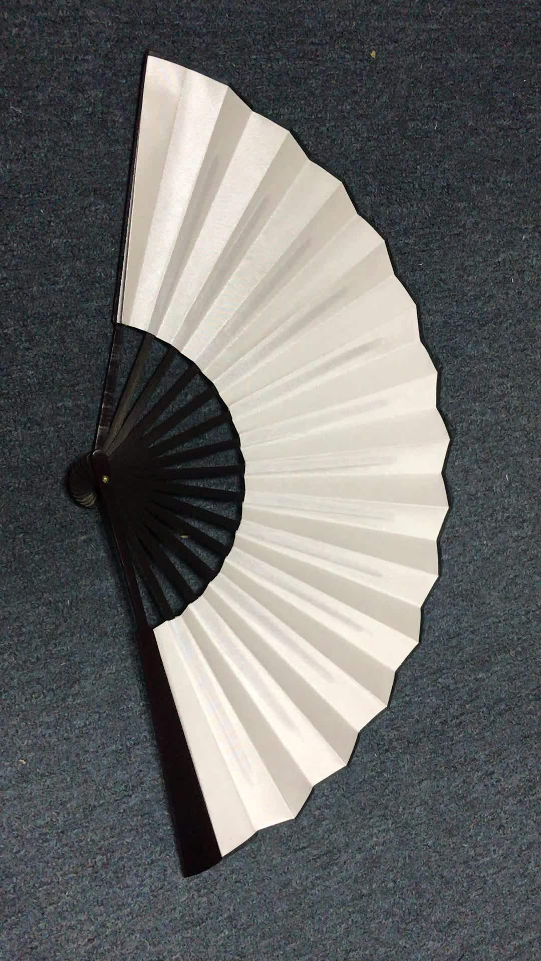 Sublimation Blank Foldable Fabric Hand Fan For Heat Press Machine Full