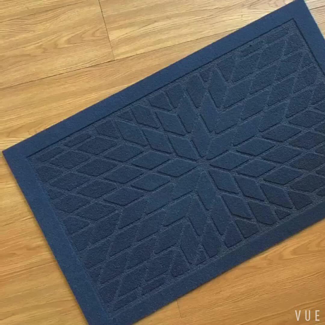 Customized Good Price Absorbent Laser Design Outdoor Pvc Door Mat Buy