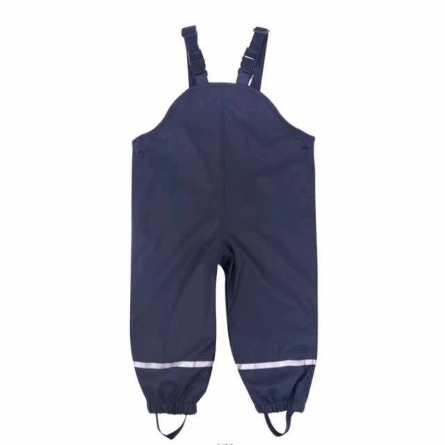 Unisex Baby And Kids' Rain Pants Bib Overall Buy Kids Rain Coat And