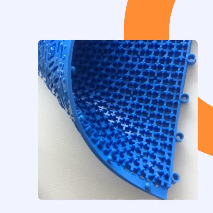 11mm Free Flow Drainage Tile Shower And Antislip Heatresistant Module