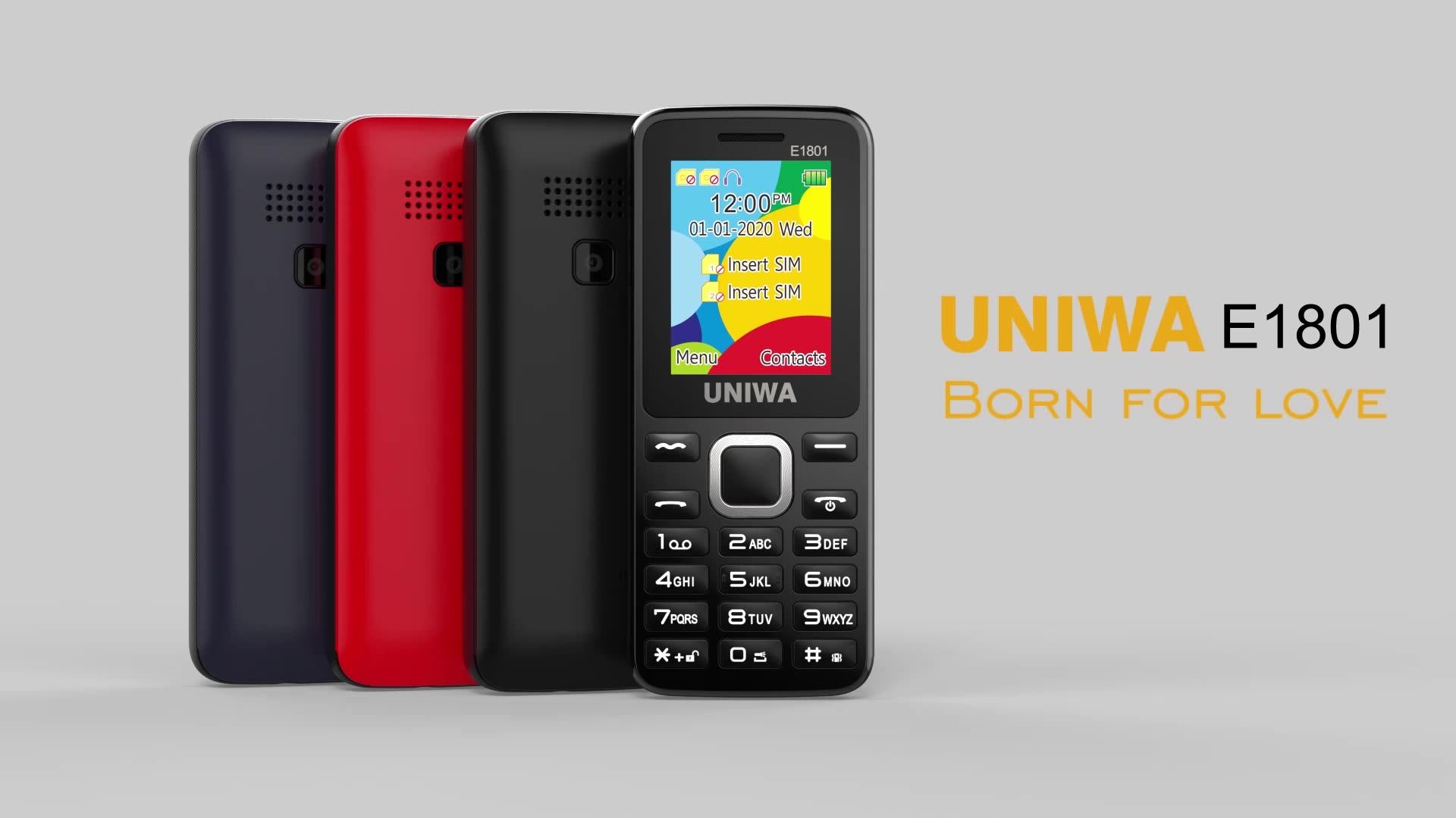 1.77 Inch Dual Sim Mobile Phone With Long Battery Life Itel Style E1801