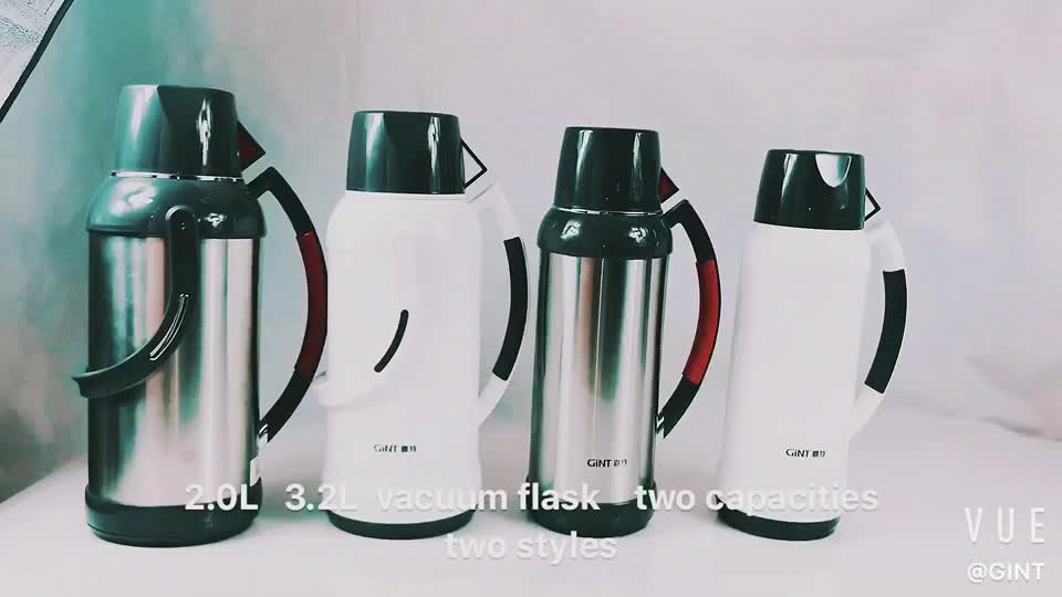 Thermos Glass Refill Plastic Vacuum Flask With Liner Buy Thermos